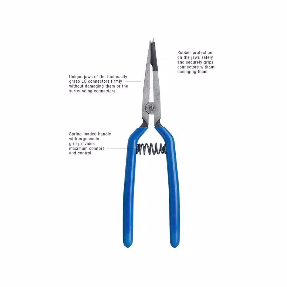 Jonard Tools FCT-200 Fiber Connector Tool with Thin Jaws for LC Connectors