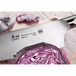 Cangshan N1 Series 7 in. German Steel Forged Nakiri Vegetable Cleaver thumbnail 5