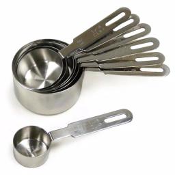 RSVP International Endurance 7-Piece Stainless Steel Measuring Cup Set thumbnail 4