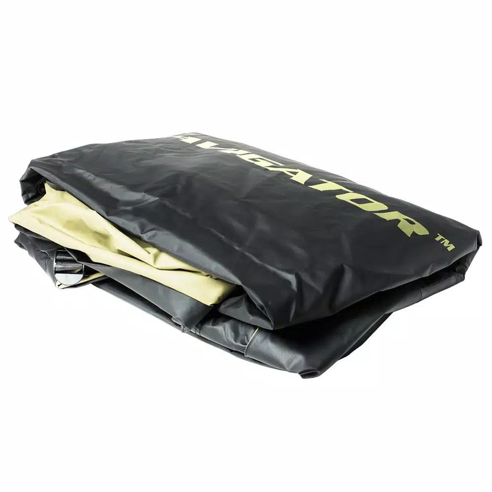 Unbranded Pilot's 18 cu. ft. Soft-Sided Waterproof Roof Cargo Bag - Black