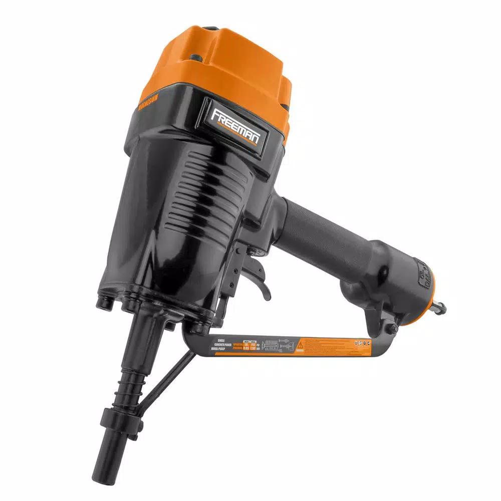 Freeman PSSCP 3 in. Pneumatic Single Pin Concrete Nailer with Blow Molded Case