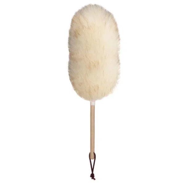 Wool Shop 10 in. Lambs Wool Duster 3-Pack - Natural Dust Magnet for Furniture and Blinds