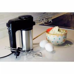 Total Chef 250-Watt 6-Speed Hand Mixer with Turbo Boost, Black/Silver thumbnail 5