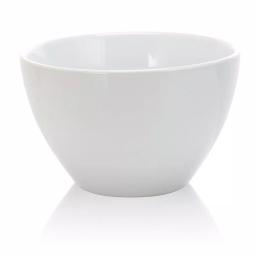 GIBSON elite Splendid Grace White Ceramic Divided Serving Set with Metal Rack (5-Piece) thumbnail 3