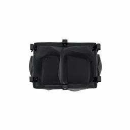Suncast Commercial Housekeeping Cart Hanging Divided Storage Bag, Black thumbnail 3