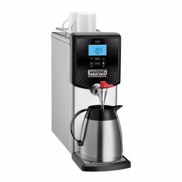 Waring Commercial Waring 3-Gallon Hot Water Dispenser, 48-Cup Stainless Steel Electric Kettle with Digital Controls thumbnail 2