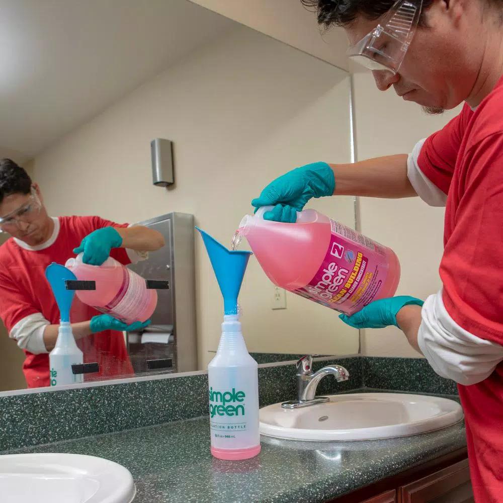 Simple Green Clean Building 1 Gal. Bathroom Cleaner Concentrate - Biodegradable & Green Seal GS-37 Certified