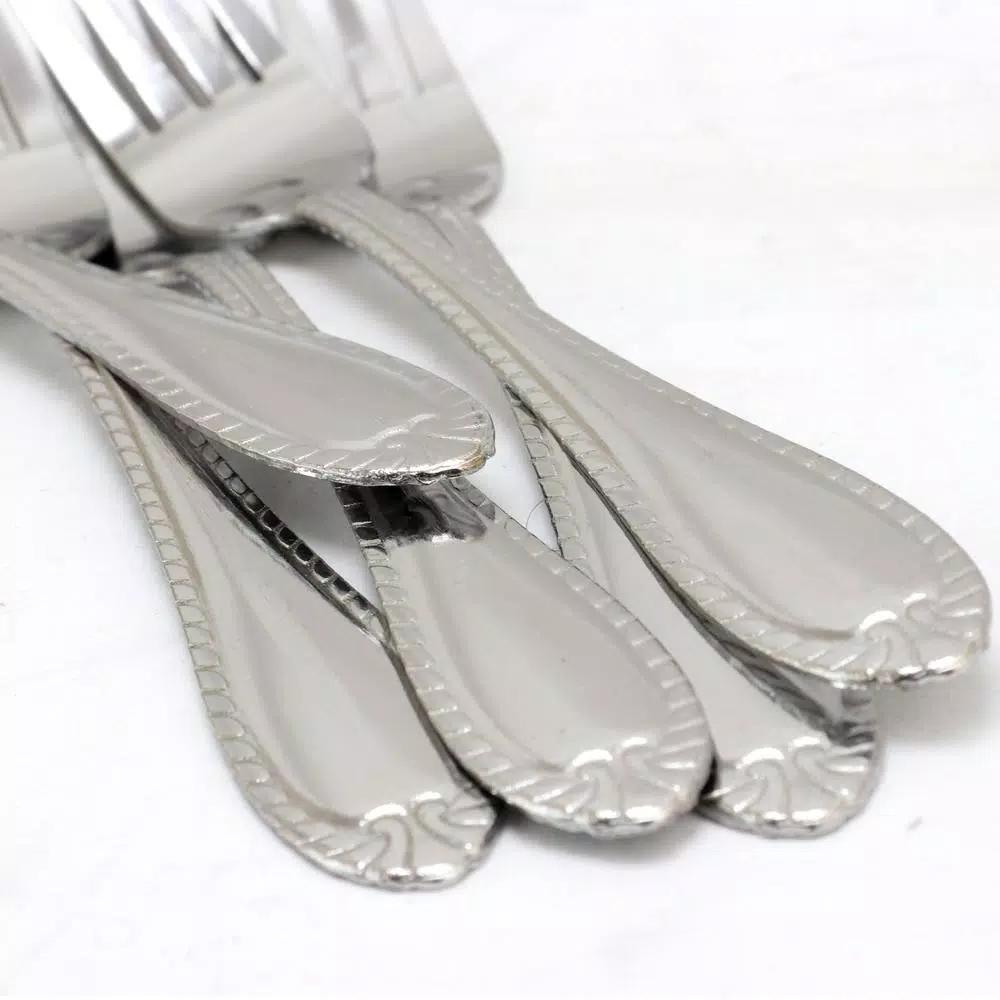 Gibson Home New Wilmington 24-Piece Stainless Steel Flatware Set, Service for 6