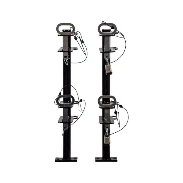 Buyers Products Company Buyers Products Lockable 2-Place Trimmer Rack for Open Trailers