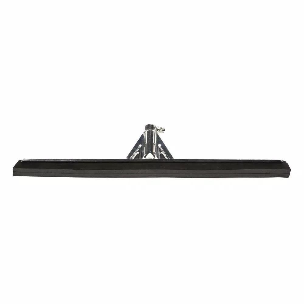 Alpine Industries 22 in. Professional Dual Moss Rubber Floor Squeegee, Black