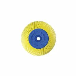 Dedeco Sunburst 6 in. TA Radial Discs, 80-Grit Coarse Cleaning and Polishing Tool, 1/2 in. Arbor thumbnail 1
