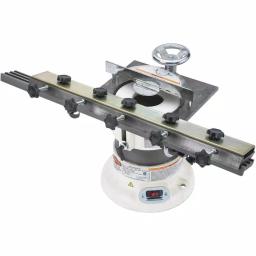 Shop Fox 20 in. 1/2 HP 100-Volt Blade Grinder, Bench Grinder with 120-Grit Adjustable Wheel thumbnail 1