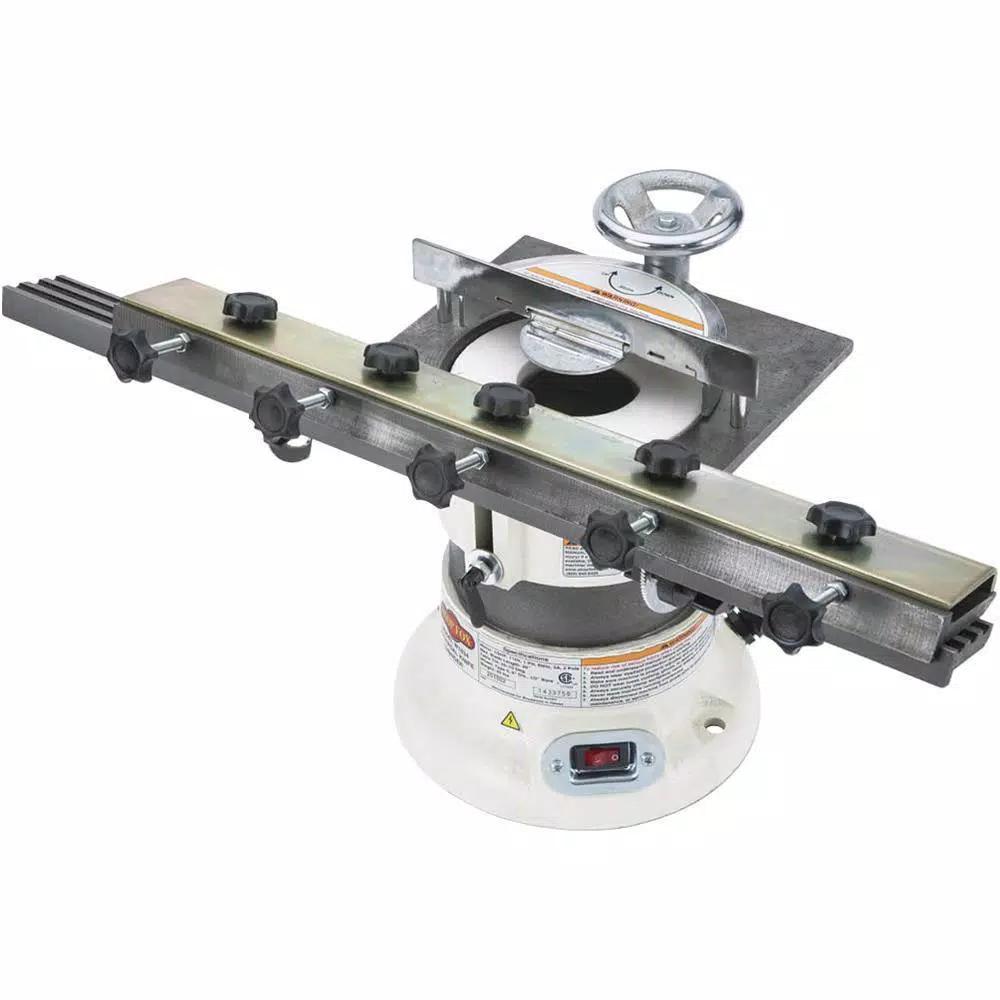 Shop Fox 20 in. 1/2 HP 100-Volt Blade Grinder, Bench Grinder with 120-Grit Adjustable Wheel