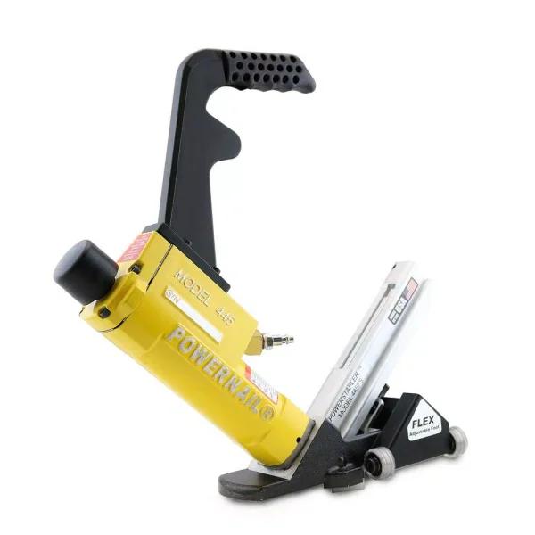 POWERNAIL 445FS Flex Power Roller 15.5-Gauge Pneumatic Hardwood Flooring Stapler