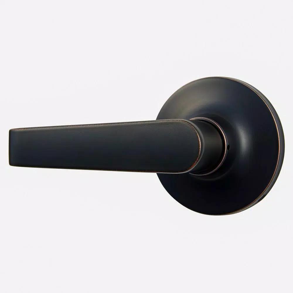 Universal Hardware Aged Bronze Passage Door Lever, ANSI Grade 2 Commercial & Residential Hall/Closet Lever
