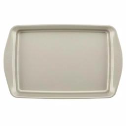 Rachael Ray 3-Piece Nonstick Bakeware Set with Lids, Silver thumbnail 4