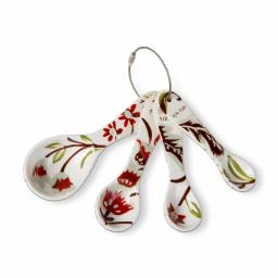 Tag Autumn Bloom Harvest 4-Piece Earthenware Measuring Spoon Set thumbnail 1