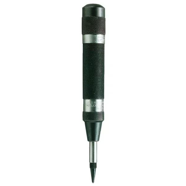 General Tools Heavy-Duty Automatic Center Punch with Adjustable Impact and Replaceable Steel Point