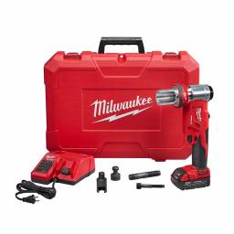 Milwaukee M18 FORCE LOGIC 6 Ton Cordless Knockout Tool Kit with 2.0Ah Battery and Charger thumbnail 1