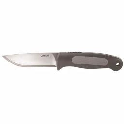 Camillus TigerSharp 3.75 in. Titanium Bonded Drop Point Fixed Blade Knife with 2 Replacement Blades thumbnail 1