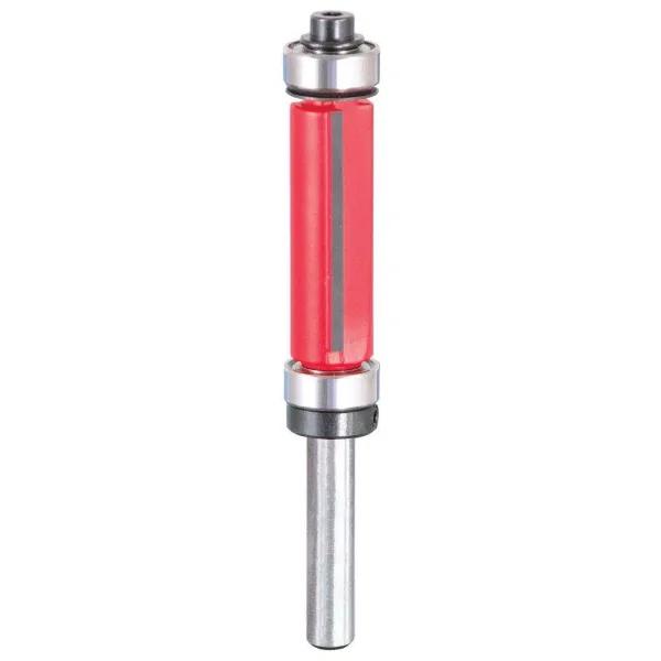 Diablo 1/4 in. Double Bearing Flush Trim Router Bit, 1/2 in. Cut Diameter