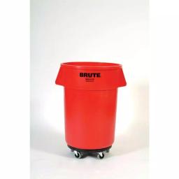 Rubbermaid Commercial Products Rubbermaid Commercial BRUTE Trash Can Dolly, Heavy-Duty with 5 Casters thumbnail 4