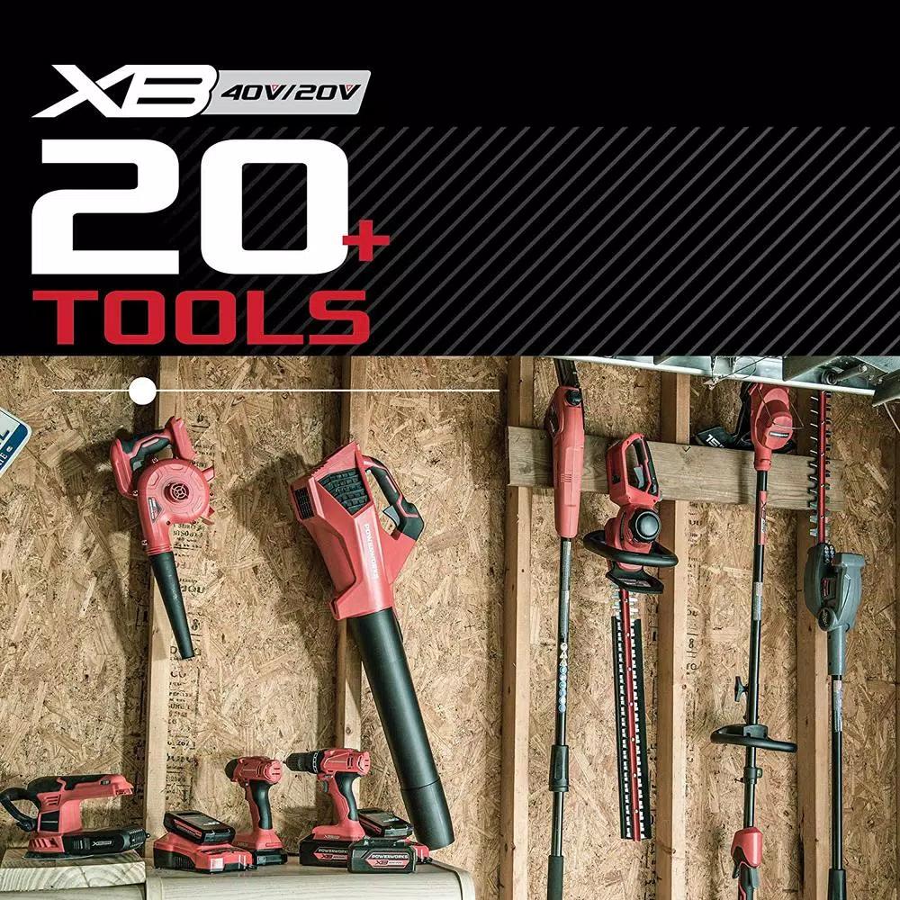 Powerworks 20V Cordless Reciprocating Saw, Brushless, Tool Only