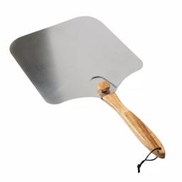 Honey-Can-Do 14 in. x 16 in. Aluminum Foldable Pizza Peel with Wood Handle thumbnail 1