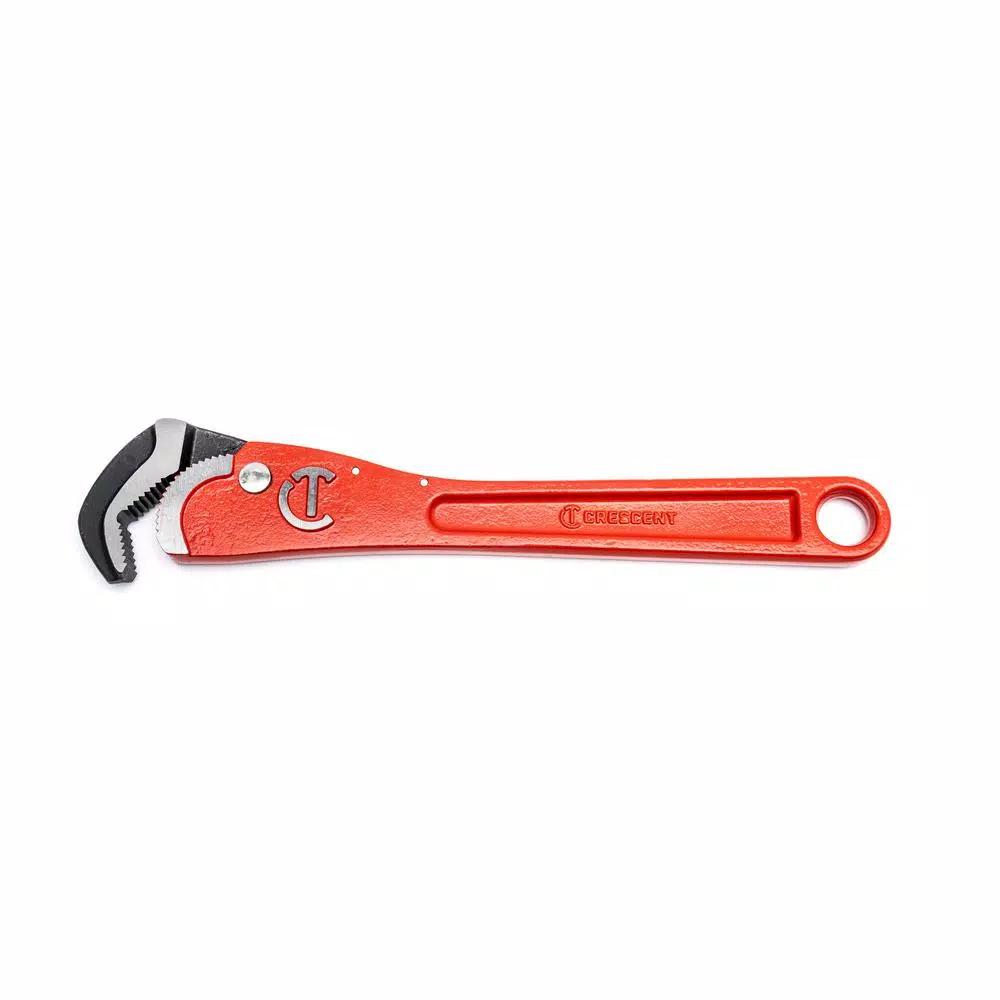 Crescent 12 in. Self-Adjusting Steel Pipe Wrench with Locking Jaw