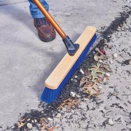 Harper 24 in. Indoor/Outdoor All-Purpose Push Broom with 60 in. Hardwood Handle thumbnail 2