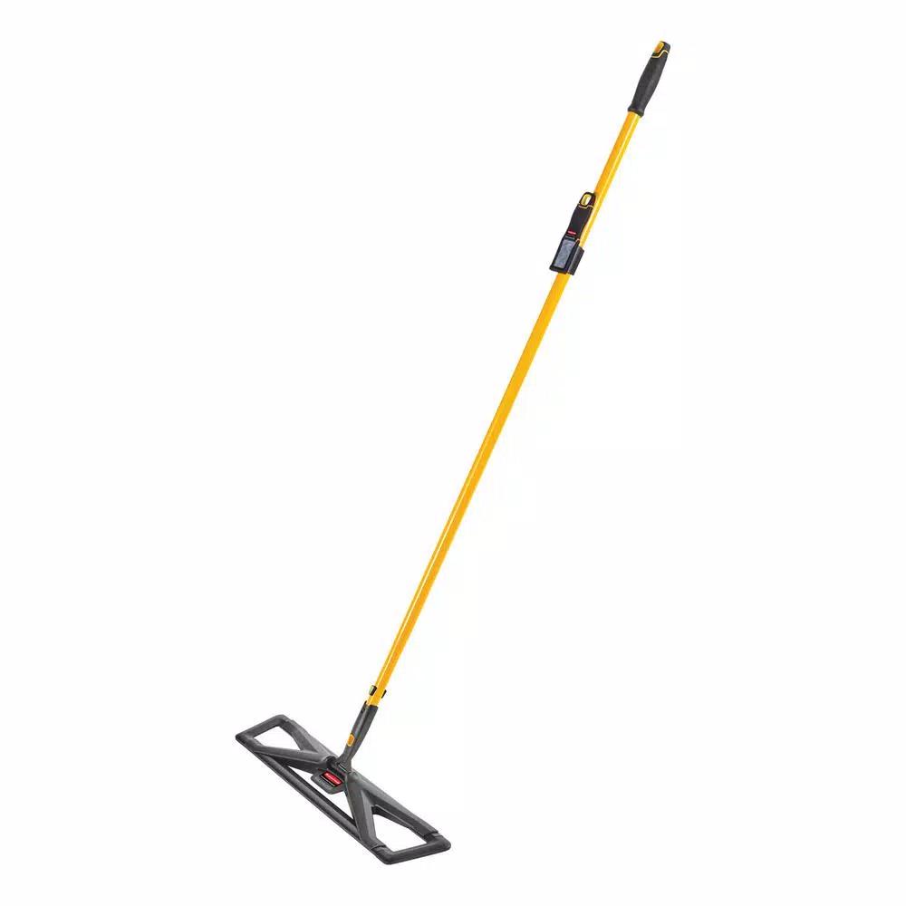 Rubbermaid Commercial Products 36 in. Handle and Scraper Maximizer Dust Mop Frame, Yellow/Black