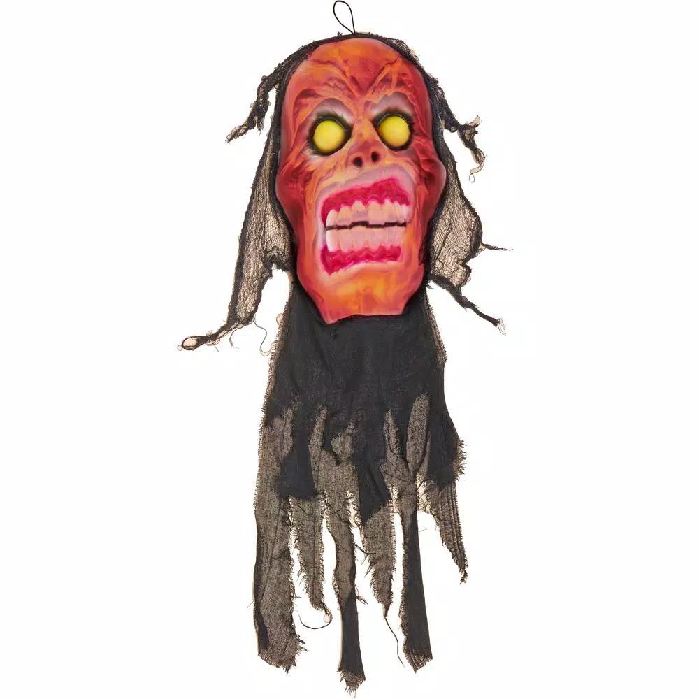 Worth Imports 48 in. Hanging Glowing Scary Clown Halloween Decor with Sound