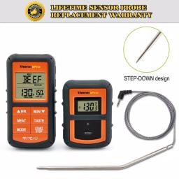 ThermoPro TP-07 Digital Wireless Cooking Thermometer with 300ft Range and Smart Backlit Display thumbnail 3