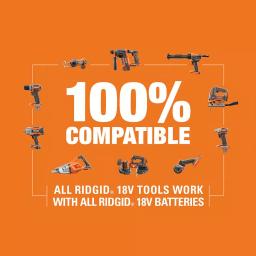 RIDGID 18V Hybrid Jobsite Radio with Bluetooth Wireless Technology (Tool Only) thumbnail 13
