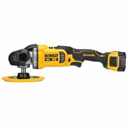 DEWALT 20V MAX XR Cordless Brushless 7 in. Variable Speed Rotary Polisher Kit with (2) 5.0 Ah Batteries & Charger thumbnail 2