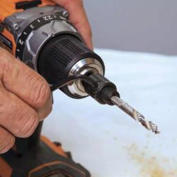 Klein Tools 3/8 in. Hole Saw Arbor with Adapter thumbnail 2