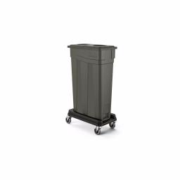 Suncast Commercial Slim Resin Trash Can Dolly thumbnail 5