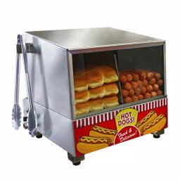 Paragon Classic 8 L Stainless Steel Hot Dog Steamer with Temperature Control thumbnail 1