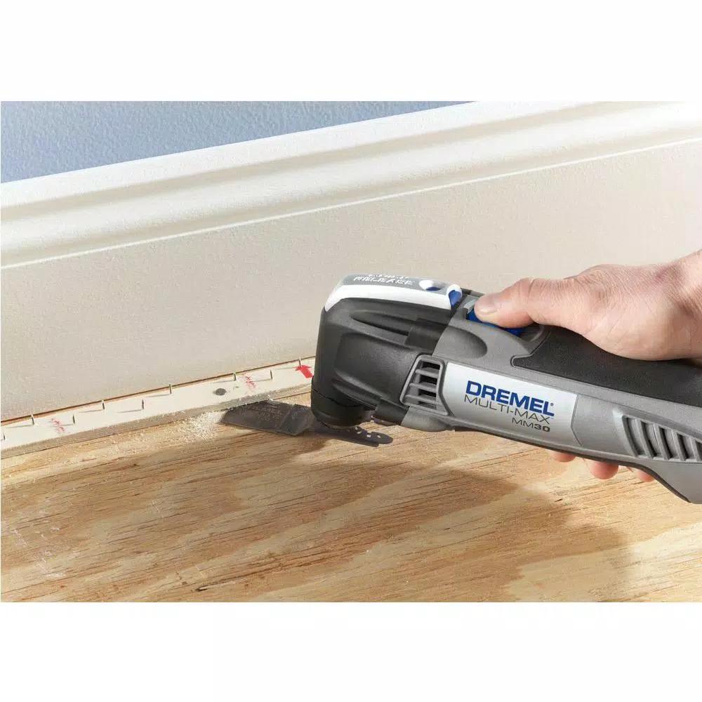 Dremel Multi-Max 1-5/8 in. Universal Oscillating Tool Flush Cut Blades for Wood and Metal, 10-Pack