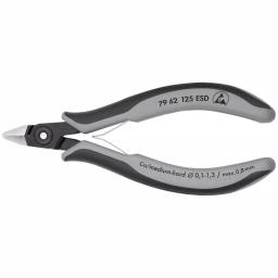 KNIPEX 5 in. Precision Electronics Diagonal Cutters with ESD Handles thumbnail 3