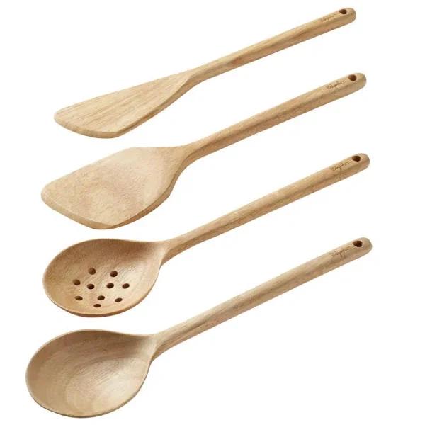 Ayesha Curry 4-Piece Parawood Cooking Tool Set