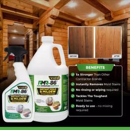 RMR BRANDS Instant Mold & Mildew Stain Remover, 2.5 Gallon Liquid Formula thumbnail 7