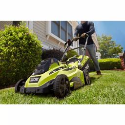 RYOBI 16 in. 13 Amp Corded Electric Walk Behind Push Mower and 10 Amp String Trimmer Combo Kit thumbnail 9
