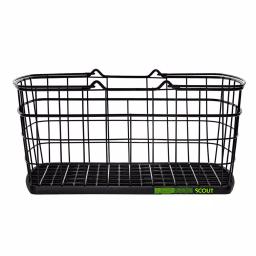 Unbranded Scout Folding Aluminum Cleaning Cart with Removable Baskets and Swivel Wheels thumbnail 11