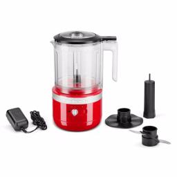 KitchenAid Cordless 5-Cup Food Chopper, Passion Red thumbnail 3
