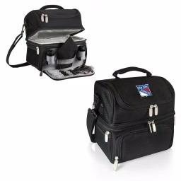 Picnic Time Pranzo New York Rangers Black Insulated Lunch Bag & Picnic Tote Set thumbnail 2