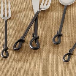 Park Designs Forged Loop 5-Piece Stainless Steel Flatware Set, Service for 1 thumbnail 2