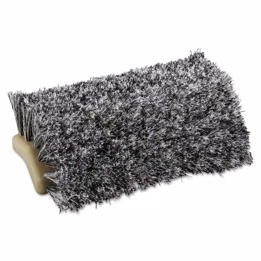 ProLine 10 in. Dual-Surface Vehicle Brush with Flagged Polypropylene Bristles