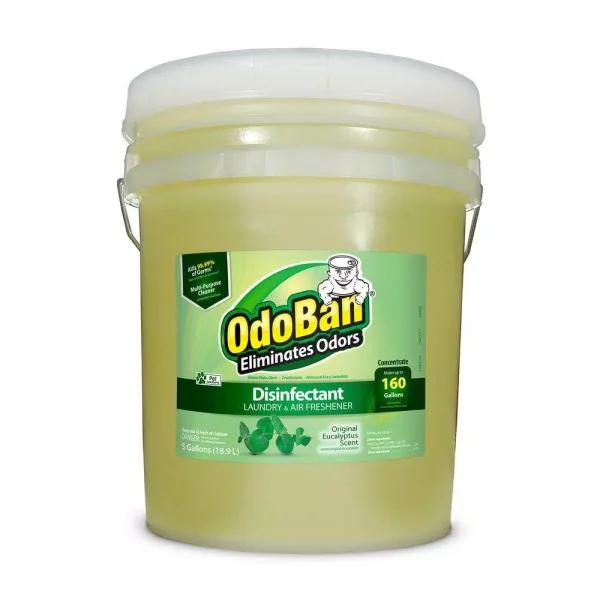 OdoBan Eucalyptus Multi-Purpose Disinfectant & Odor Eliminator Concentrate, 5 Gal.