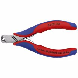 KNIPEX 4-1/2 in. Electronics End Cutters with Comfort Grip Handles thumbnail 3